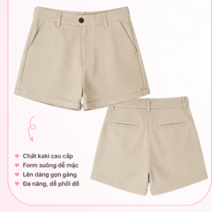 Quần Short Nữ Basic