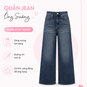 Quần Suông Nữ Basic Thanh Lịch